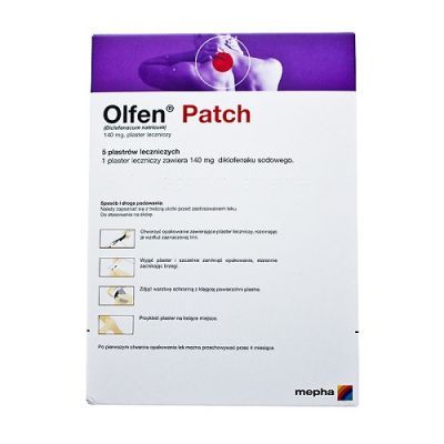 OLFEN PATCH plaster leczniczy 5 sztuki