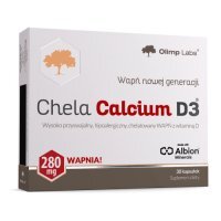 OLIMP CHELA-CALCIUM D3 30 kapsułek