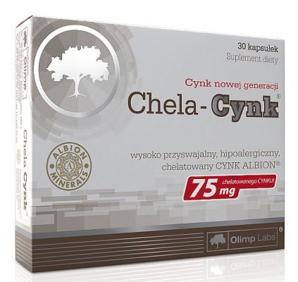 OLIMP CHELA-CYNK 30 kapsułek praca hormonów płciowych
