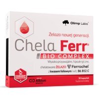 OLIMP CHELA-FERR BIO-COMPLEX 30 kapsułek