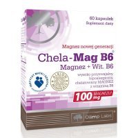 OLIMP CHELA-MAG B6 60 kaps,niedobór witamin
