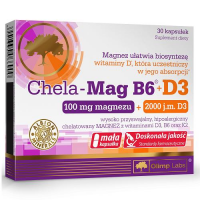 OLIMP CHELA-MAG B6+D3 30 kapsułek