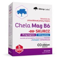 OLIMP CHELA-MAG B6 SKURCZ 60 kapsułek