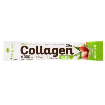 Olimp Collagen Gel o smaku aloes-liczi, 20 g