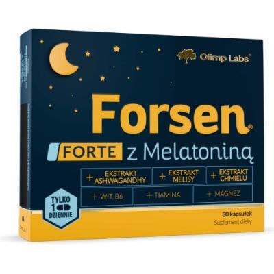 OLIMP FORSEN FORTE z melatoniną 30 kapsułek