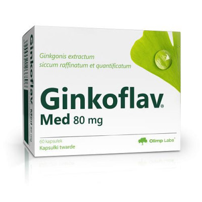 OLIMP GINKOFLAV MED 80 mg 60 kapsułek