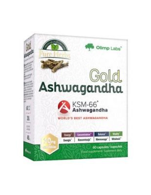 OLIMP GOLD Ashwagandha KSM 60 kapsułek