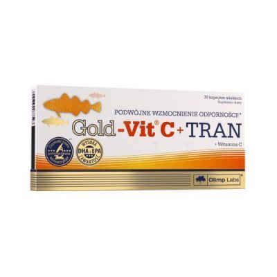 OLIMP GOLD TRAN + VIT C, 30kaps. KRÓTKA DATA 16.12.2024