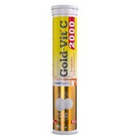 Olimp GOLD-VIT C 2000 pomarańcza, 20 tabl. musujących KRÓTKA DATA 22.08.2026