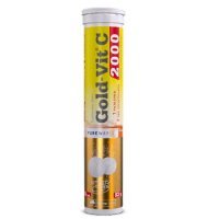 OLIMP GOLD-VIT C 2000 smak cytrynowy 20 tabletek musujących