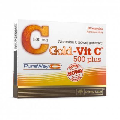 Olimp Gold-Vit C 500 Plus, 30 kaps.