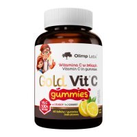 Olimp Gold Vit C Witamina C w żelkach smak cytrynowy, 60 szt.