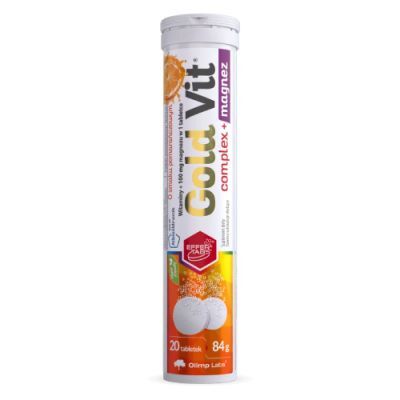 OLIMP GOLD-VIT COMPLEX + MAGNEZ 20 tabletek musujących
