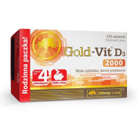 OLIMP GOLD-VIT D3 2000 Witamina D 120 tabletek