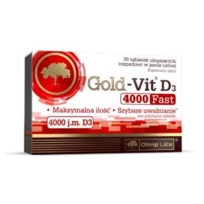OLIMP GOLD-VIT D3 FAST 4000 j.m 30 tabletek