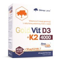 Olimp Gold-Vit D3 + K2 4000, 60 kaps.