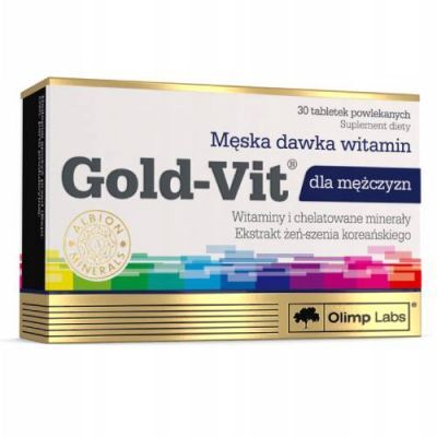 OLIMP GOLD-VIT DLA MĘŻCZYZN 30 tabletek