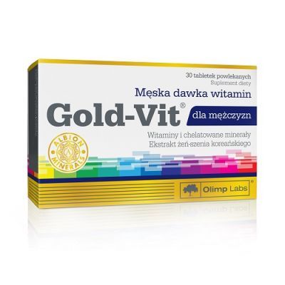 OLIMP GOLD-VIT DLA MĘŻCZYZN 30 tabletek
