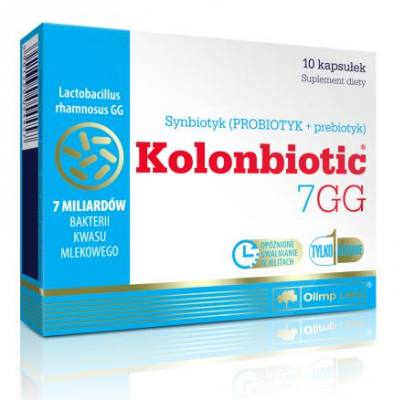 OLIMP KOLONBIOTIC 7 GG synbiotyk (probiotyk+prebiotyk) 10 kapsułek