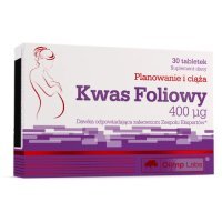 OLIMP KWAS FOLIOWY 400 mcg 30 tabletek
