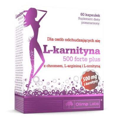 OLIMP L-KARNITYNA 500 FORTE PLUS 60 kapsułek