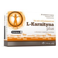 OLIMP L-KARNITYNA PLUS 80 tabletek do ssania