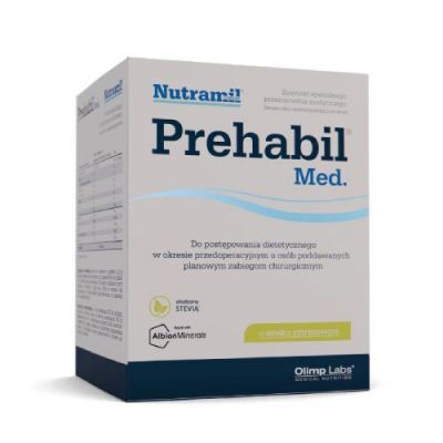 OLIMP PreHabil Med. o smaku cytrynowym, 6sasz.