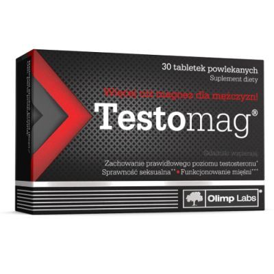 OLIMP TESTOMAG preparat magnezowy dla mężczyzn 30 tabletek