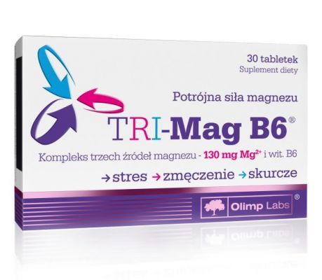 OLIMP TRI-MAG B6 30 tabletek