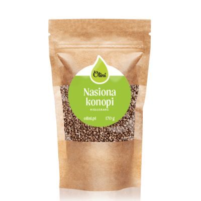 Olini Nasiona konopi niełuskane, 170 g