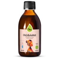 Olini Olej dla kobiet tłoczony na zimno nierafinowany, 250 ml