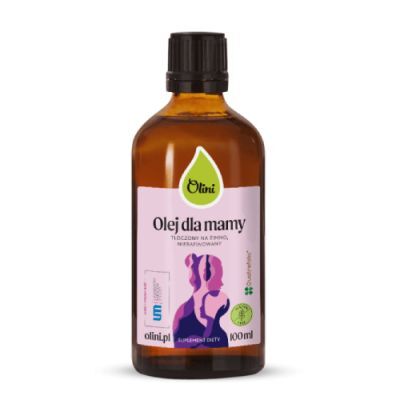 Olini Olej dla mamy tłoczony na zimno nierafinowany, 250 ml