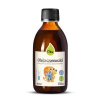 Olini Olej z czarnuszki dla dzieci tłoczony na zimno nierafinowany, 250 ml