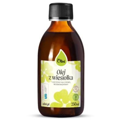 Olini Olej z wiesiołka tłoczony na zimno nierafinowany, 250 ml