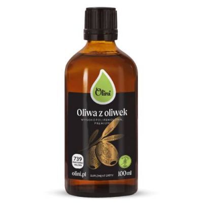 Olini Oliwa z oliwek wysokopolifenolowa, 100 ml