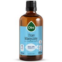Olini Tran z wątroby z dorsza, 100 ml
