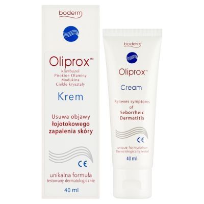 Oliprox Krem 40 ml łojotokowe zapalenie skóry