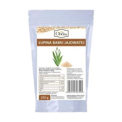 Olvita Łupina babki jajowatej, 250 g KRÓTKA DATA 24.07.2026