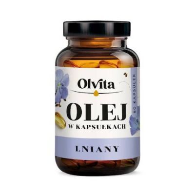 OLVITA Olej lniany w kapsułkach, 60 kaps.