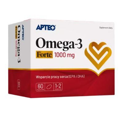 Omega-3 1000mg Forte Apteo, 60 kapsułek