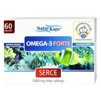 OMEGA-3 FORTE 1000 mg Naturkaps SERCE 60 kapsułek
