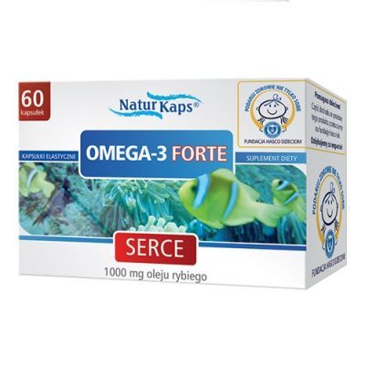 OMEGA-3 FORTE 1000 mg Naturkaps SERCE 60 kapsułek