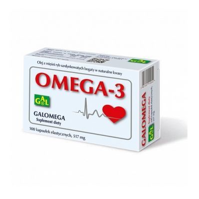 OMEGA-3 GALOMEGA 517 mg 100 kapsułek
