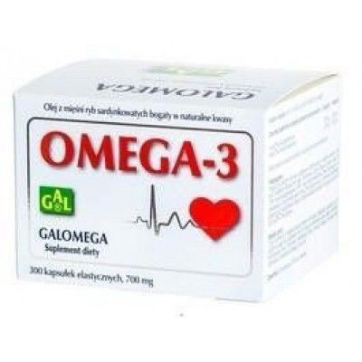 OMEGA-3 GALOMEGA 700 mg 300 kapsułek