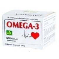 OMEGA-3 GALOMEGA 700 mg 300 kapsułek
