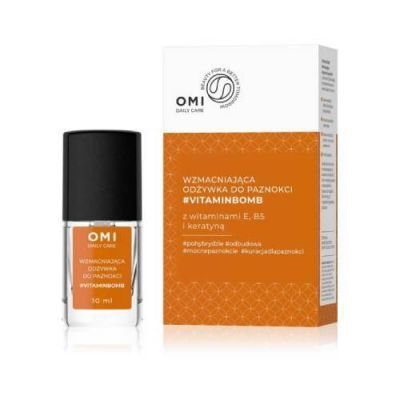 OMI Daily Care Wzmacniająca odżywka do paznokci z witaminami E, B5 i keratyną VITAMINBOMB, 10ml