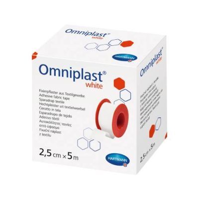 Hartmann Omniplast White Przylepiec na rolce 5 m x 2,5 cm, 1 szt.