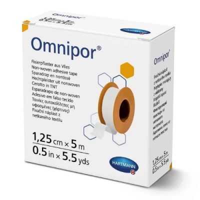 OMNIPOR Plaster włókninowy 1.25cm x 5m, 1 szt.