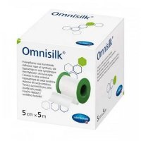 OMNISILK Przylepce z jedwabiu 5cm x 5m, 1 sztuka