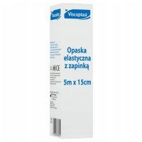 OPASKA ELASTYCZNA Z ZAPINKĄ 5 m x 15 cm  VISCOPLAST
